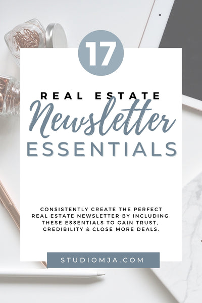 Real Estate Newsletter Essentials for Real Estate Agents