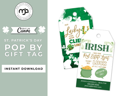 Irish I was Your Real Estate Agent - Gift Tag