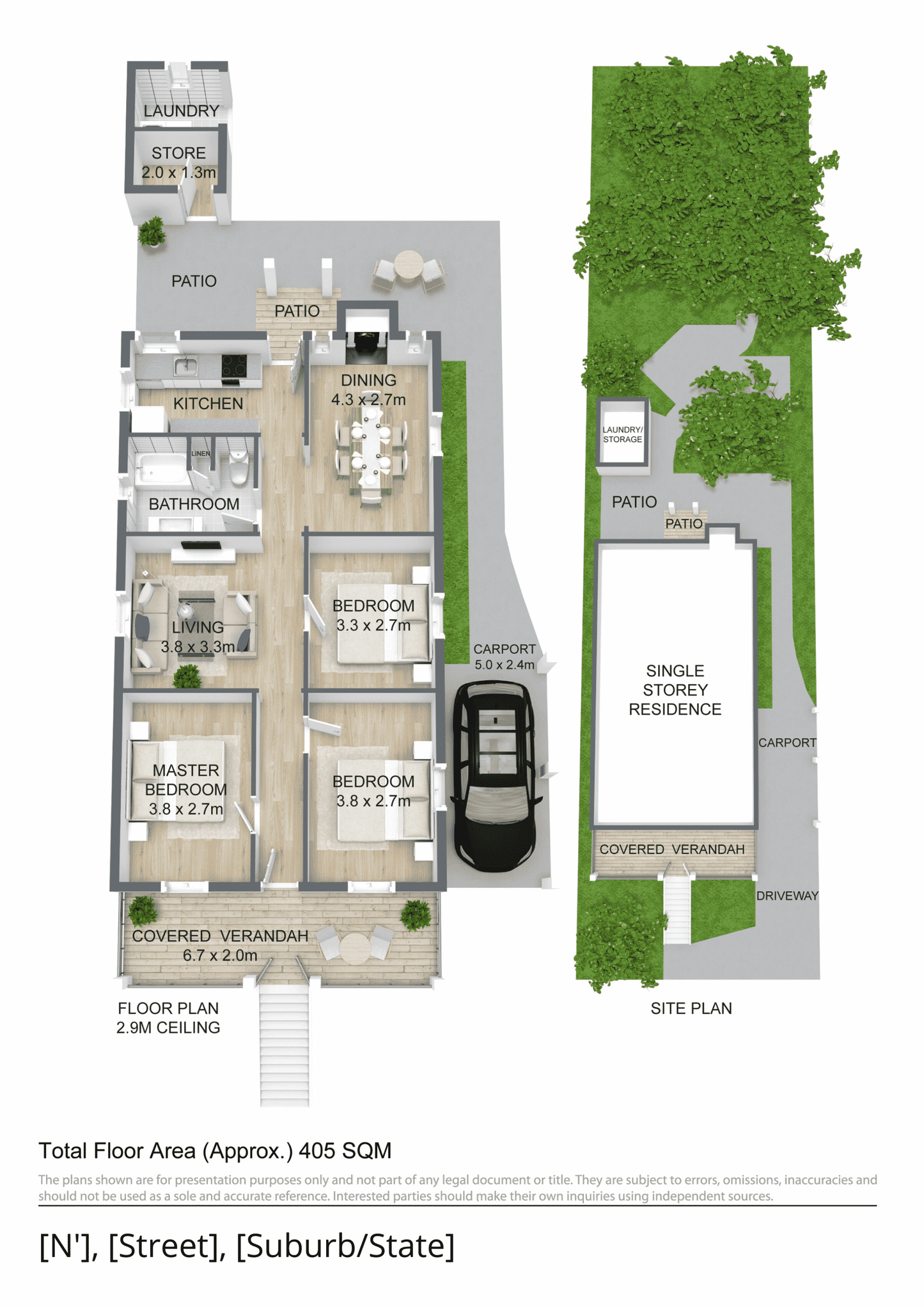 3D Neutral Floor Plans (Type 2)