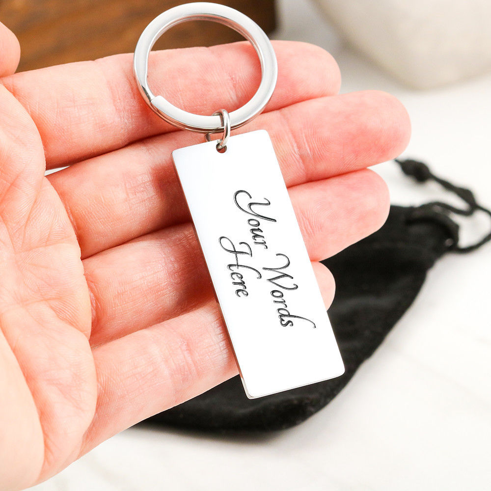 Home Sweet Home Personalized Keychain