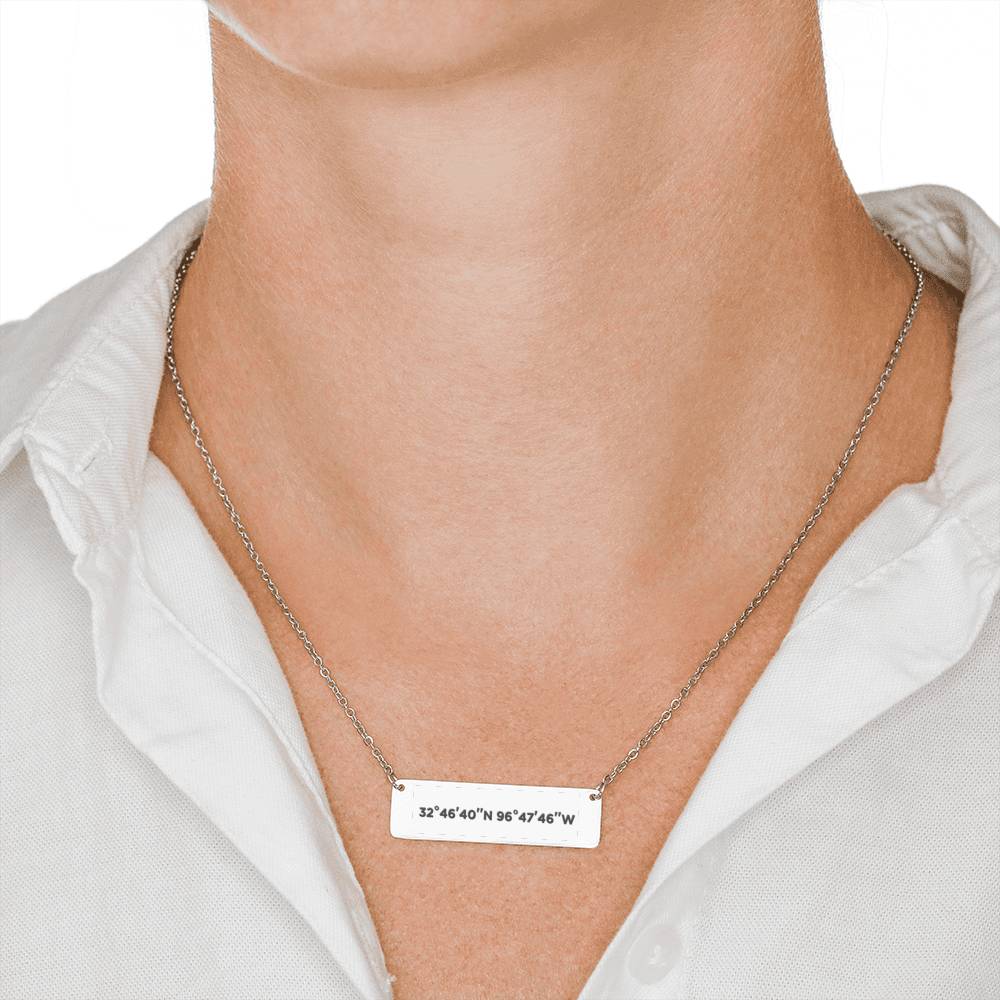 GPS Coordinate Personalized Jewelry
