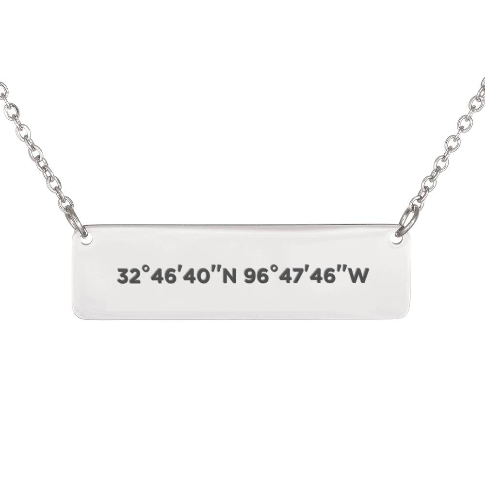 GPS Coordinate Personalized Jewelry
