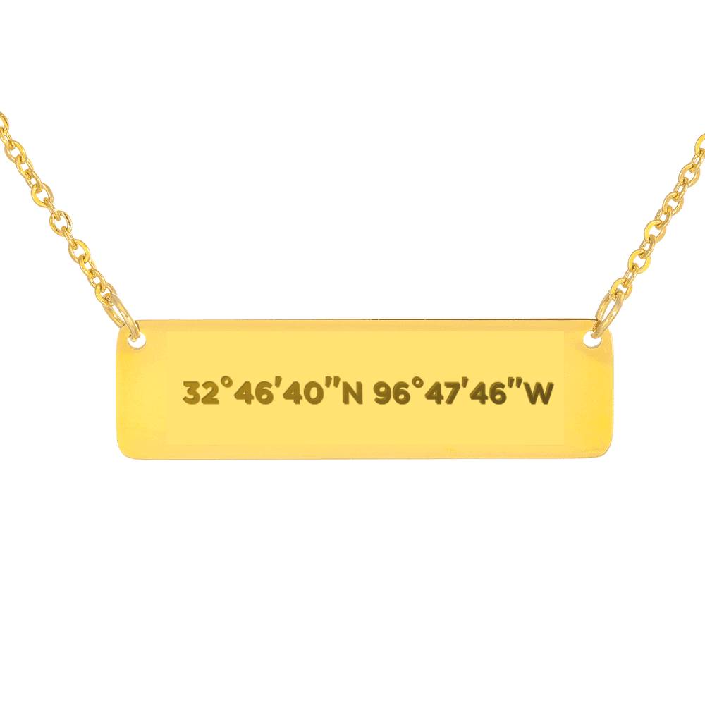 GPS Coordinate Personalized Jewelry