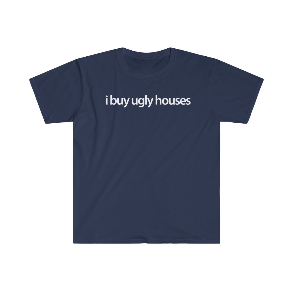 Real Estate T-shirt I Buy Ugly Houses | Men's Fitted Short Sleeve Tee
