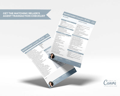 Real Estate Buyer Agent Transaction Checklist
