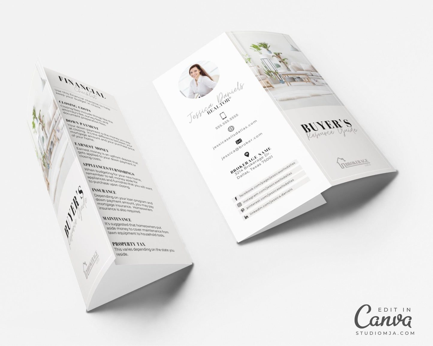 Real Estate Buyer Guide Brochure | Real Estate Template