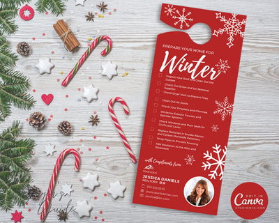 Real Estate Door Hanger | Seasonal Maintenance Tips