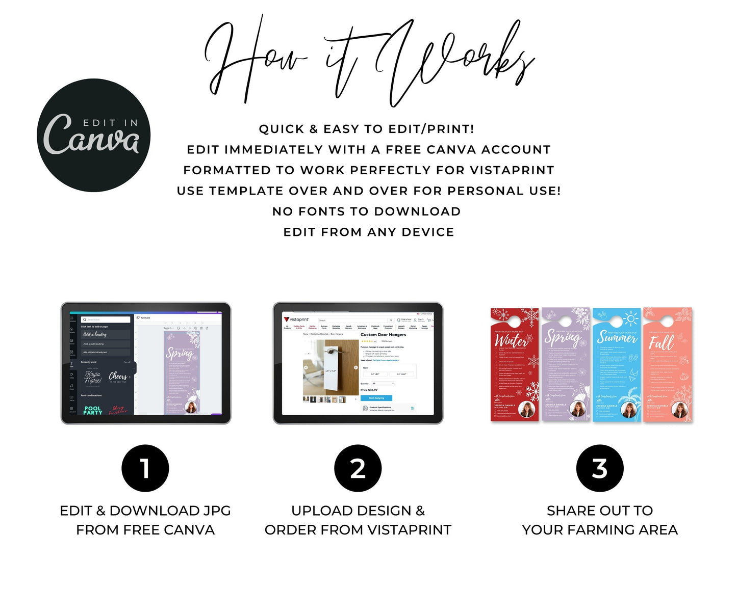 Real Estate Door Hanger | Seasonal Maintenance Tips