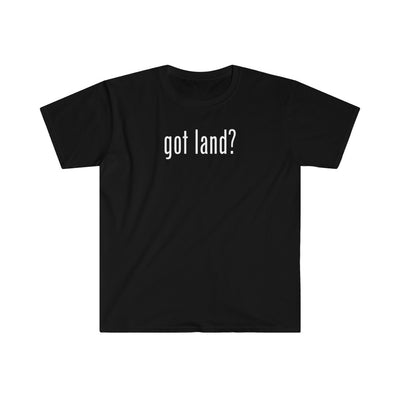 Real Estate T-shirt Got Land? | Men's Fitted Short Sleeve Tee