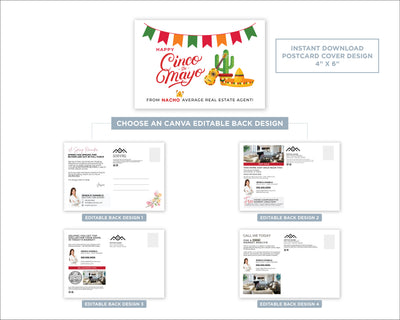 Happy Cinco De Mayo | Funny Real Estate Postcard Download