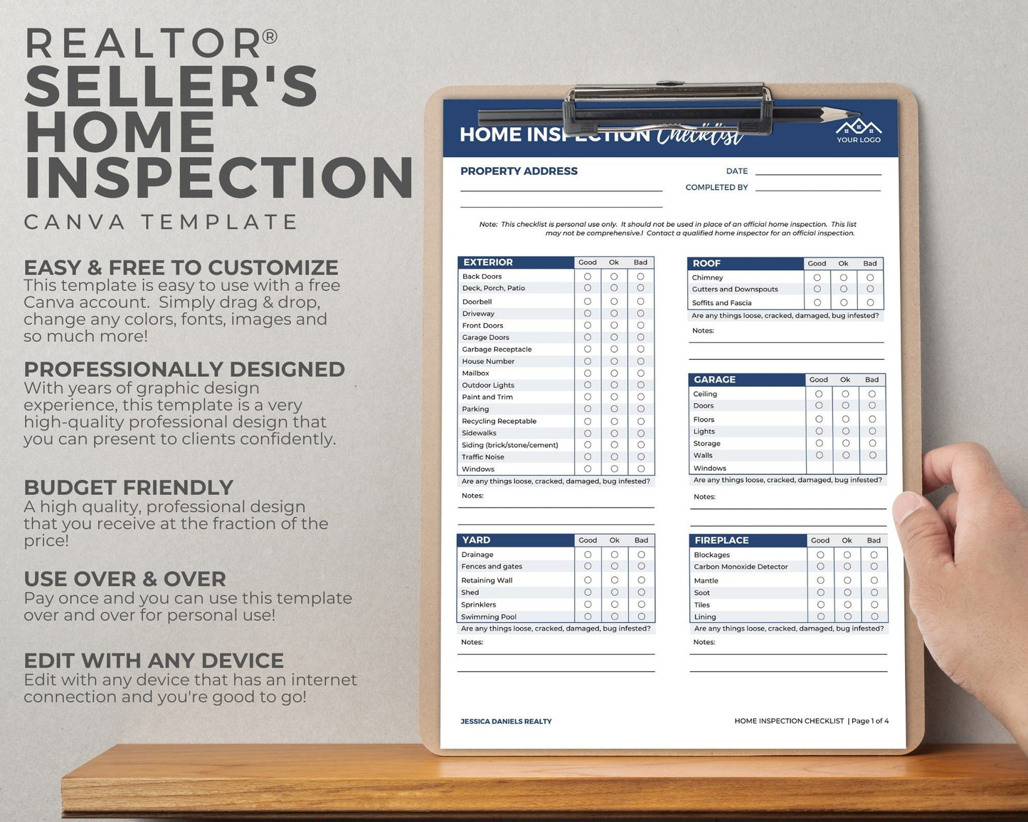 Home Inspection Checklist Template