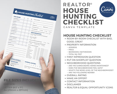 House Hunting Checklist Template