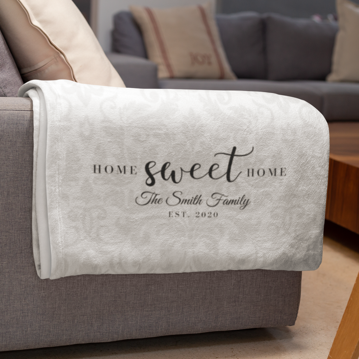 Home sweet 2025 home throw blanket