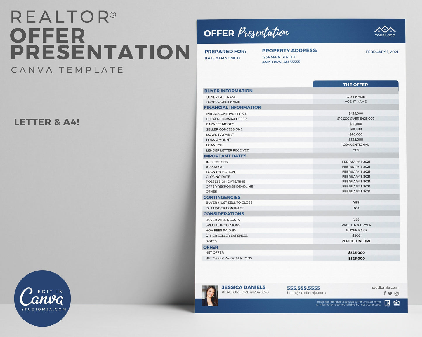 Offer Presentation | Real Estate Template