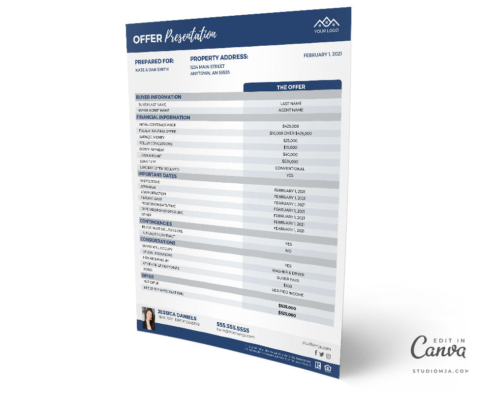 Offer Presentation | Real Estate Template