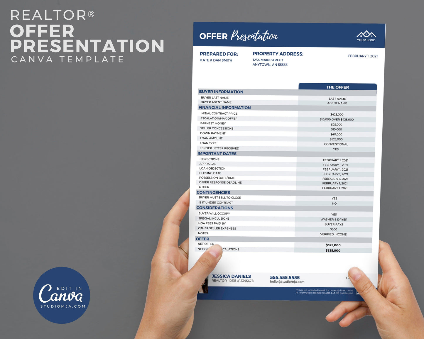Offer Presentation | Real Estate Template