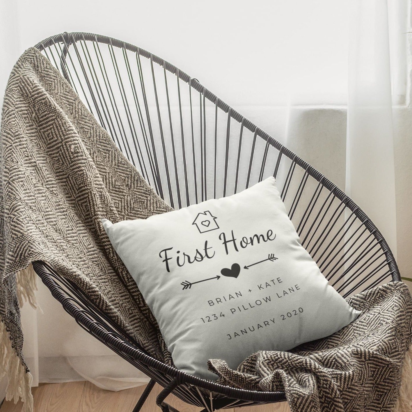 Personalized Throw Pillow