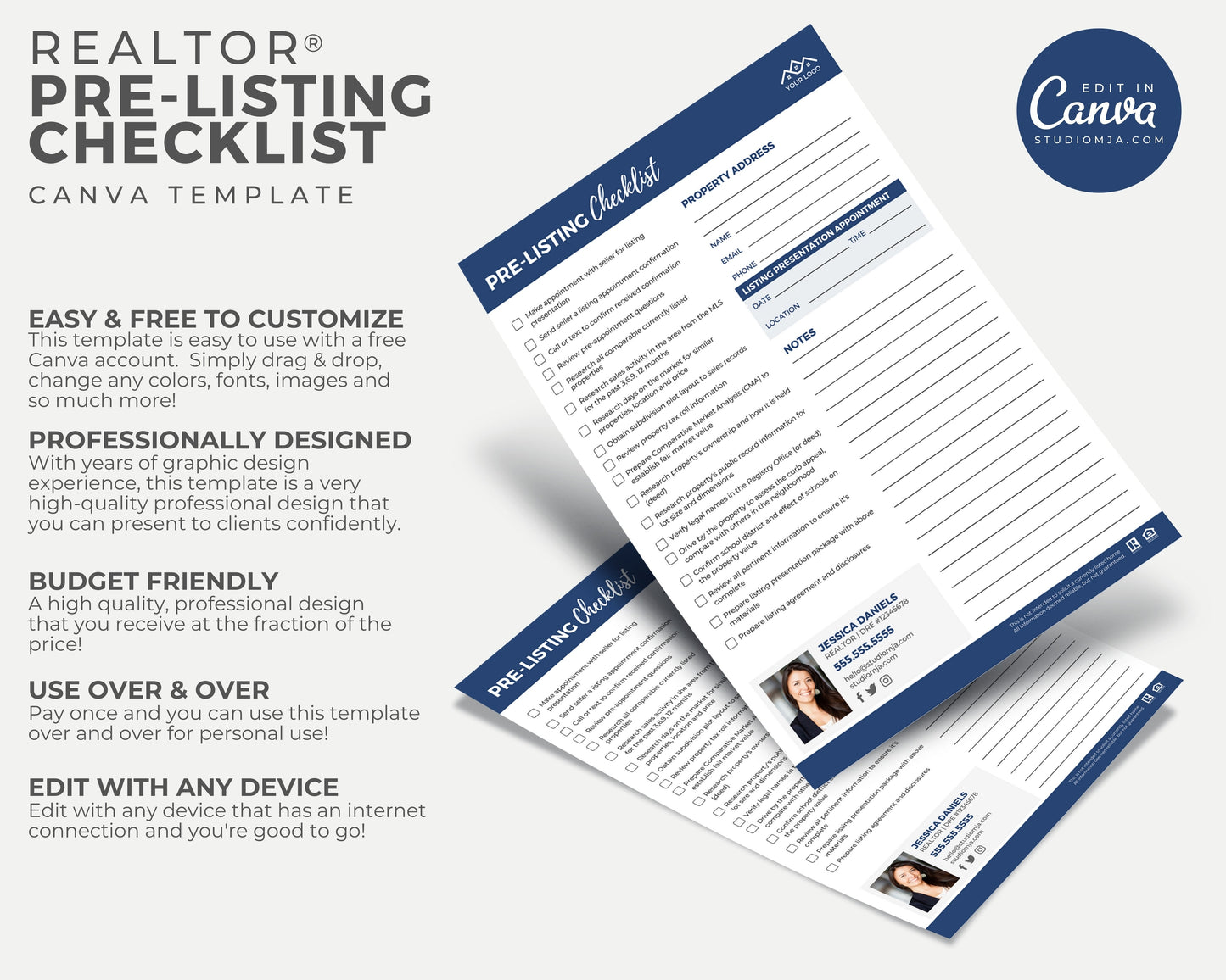 Pre-Listing Checklist Template