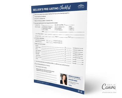 PRE-LISTING CHECKLIST