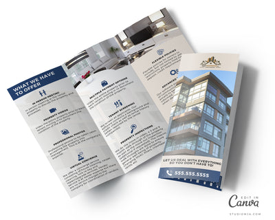 Property Management Brochure | Real Estate Template