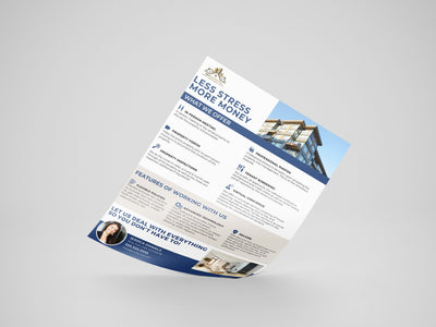 Property Management Services | Real Estate Flyer Template