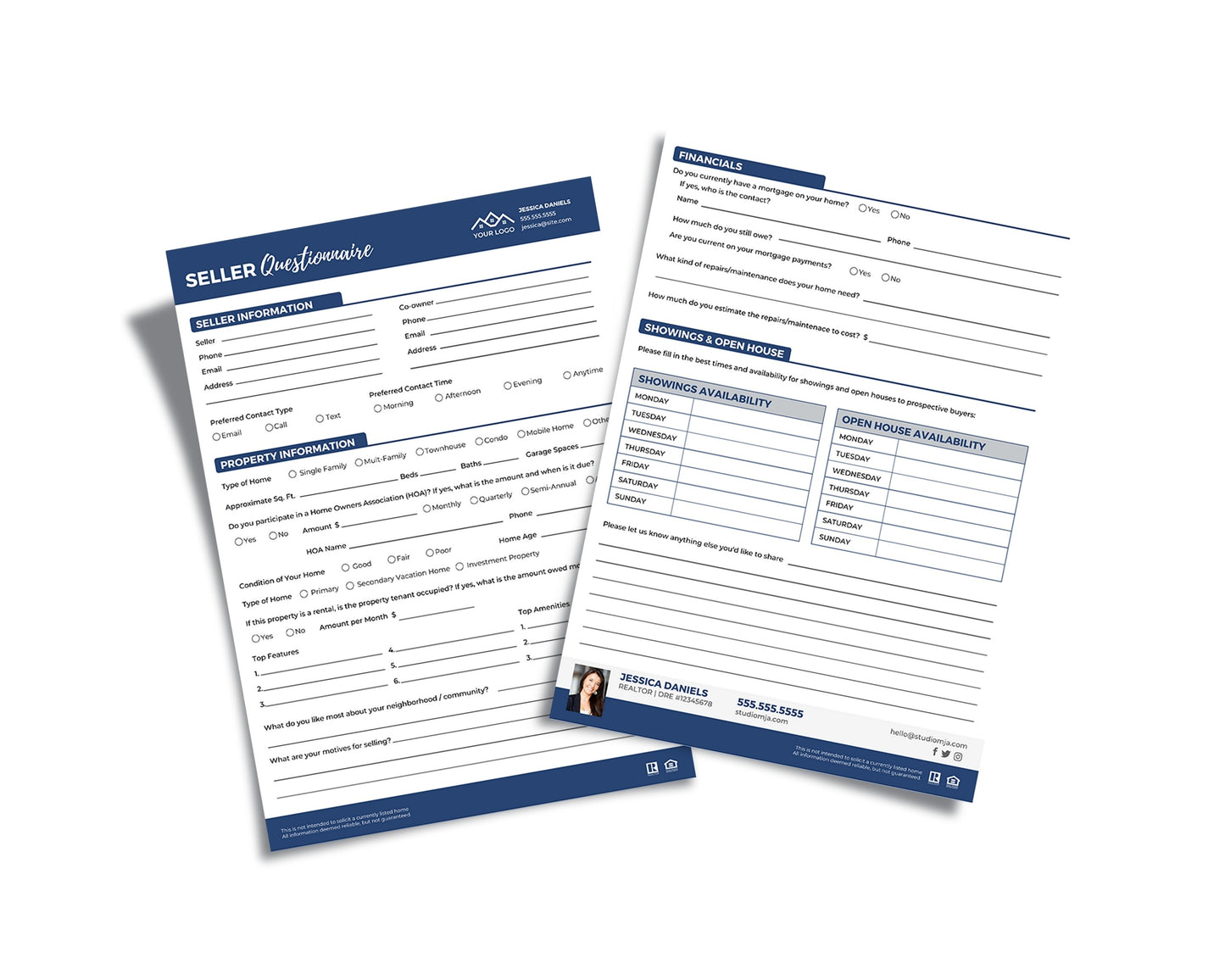 Real Estate Form - Custom