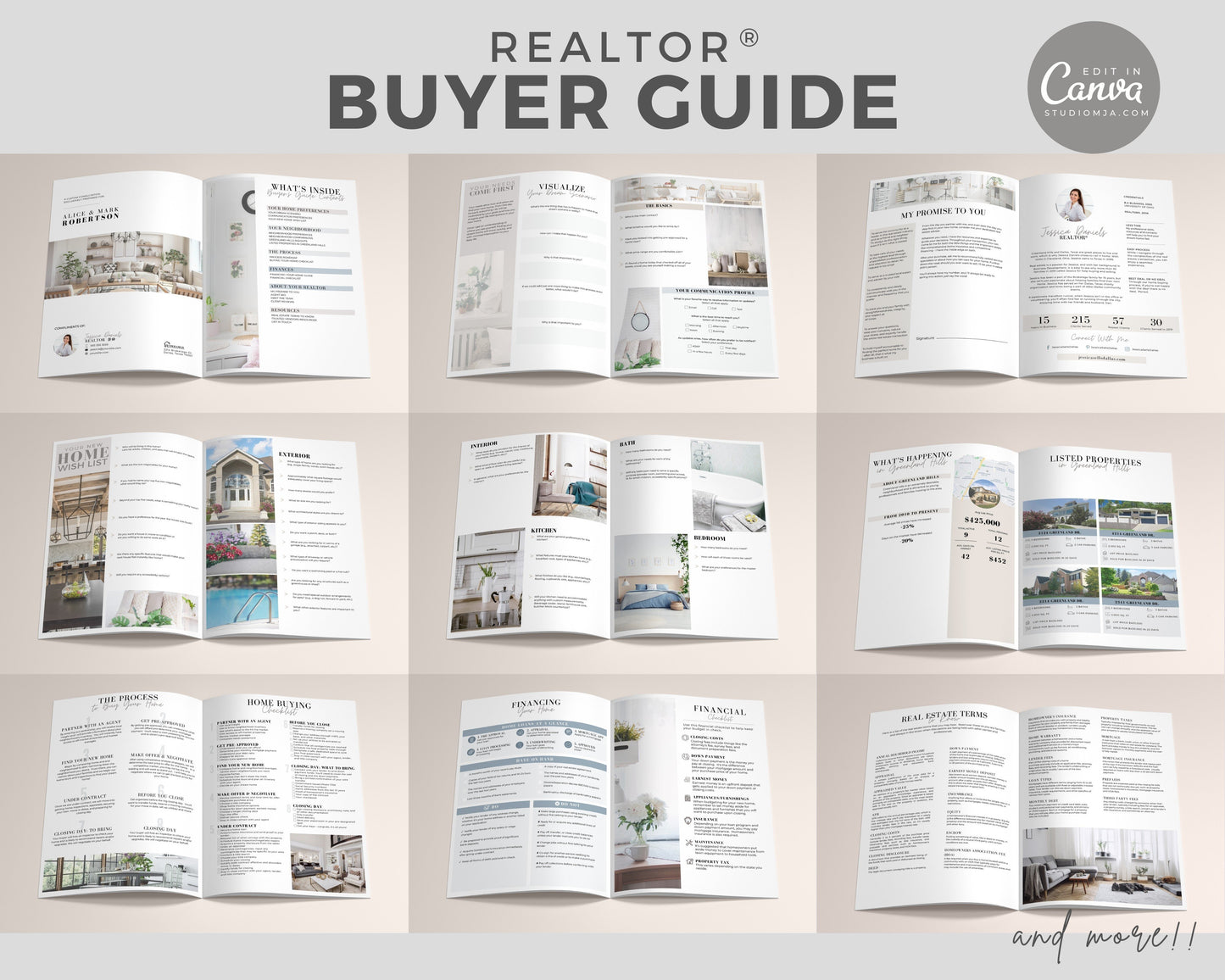 Buyer and Seller Guide Set | Real Estate Template