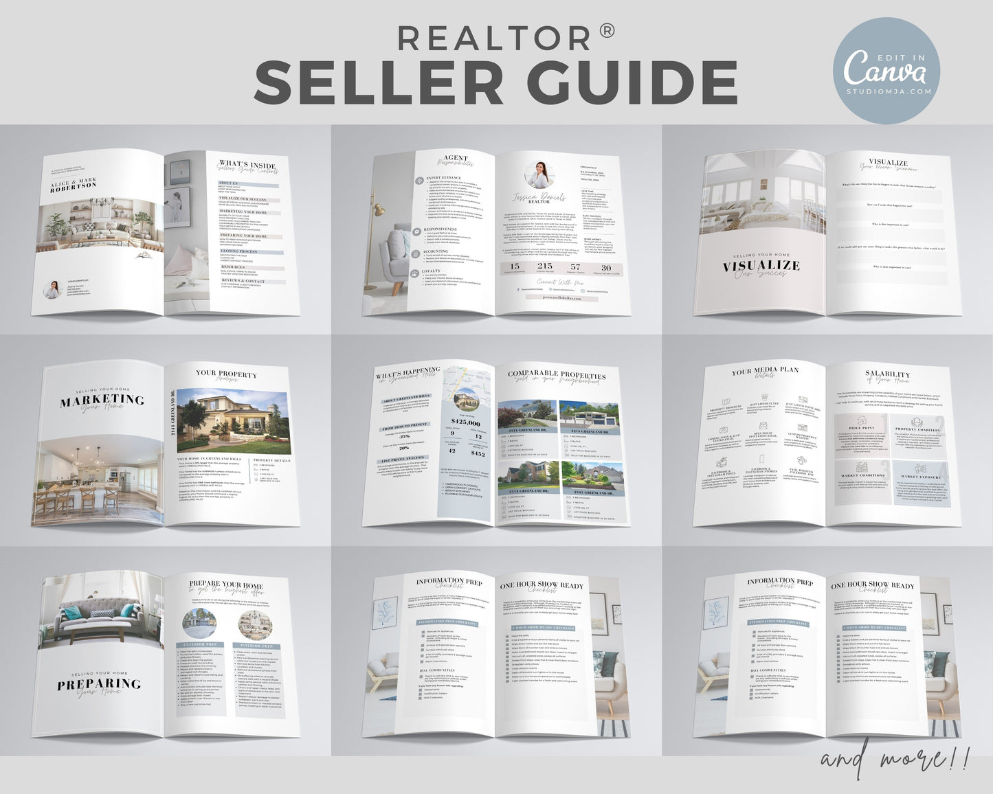 Buyer and Seller Guide Set | Real Estate Template