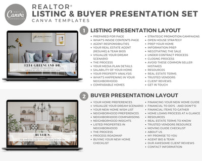 Real Estate Seller Buyer Guide Complete Set Templates