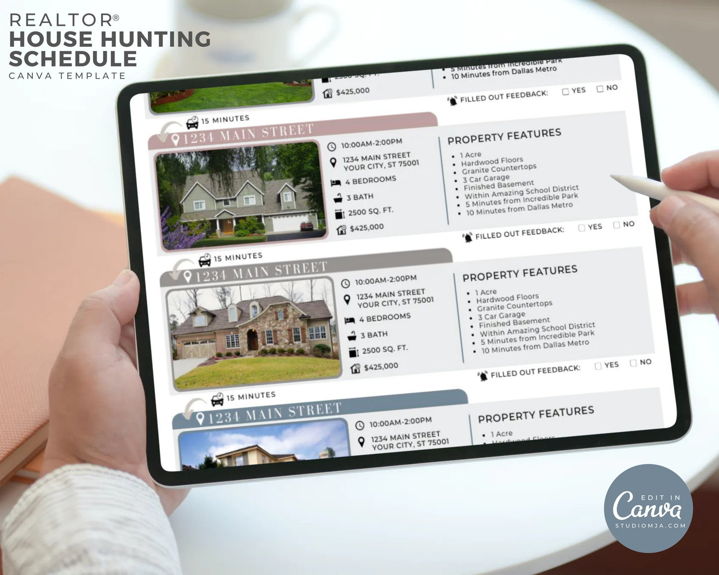 House Hunting Template Bundle