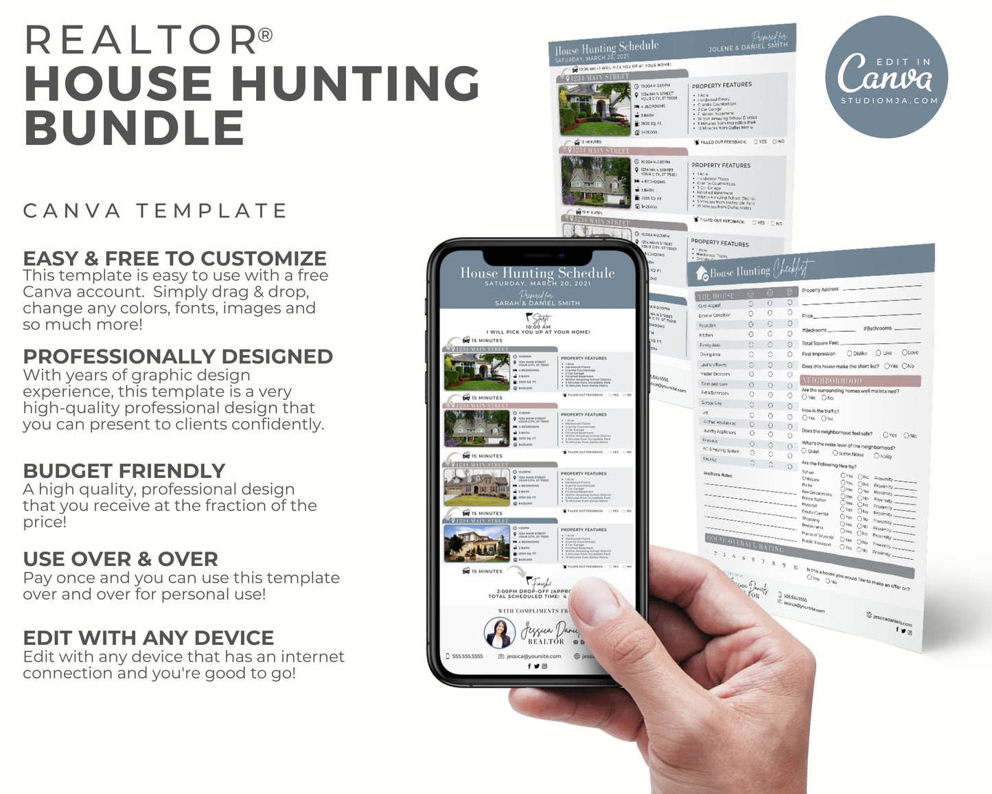 House Hunting Template Bundle