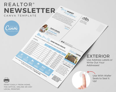 Realtor Newsletter Template - March 2022 - Bifold