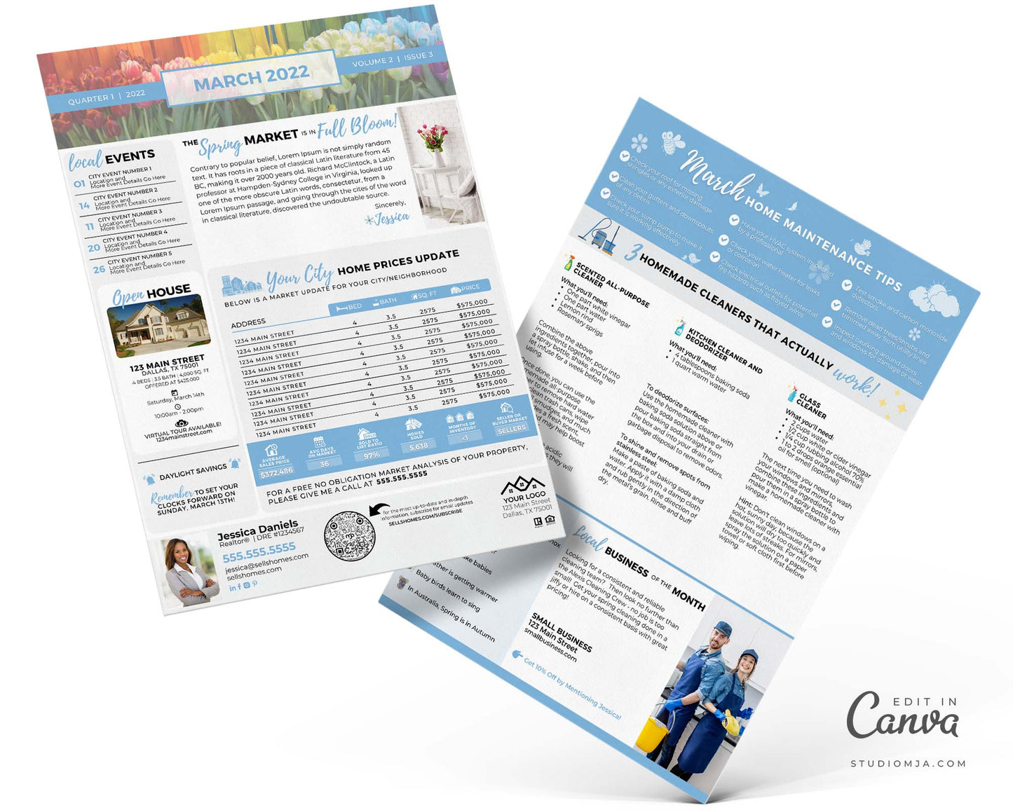 Realtor Newsletter Template | March 2022