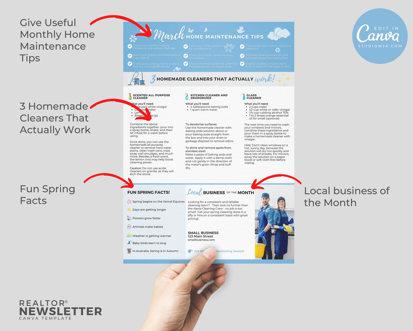 Realtor Newsletter Template | March 2022