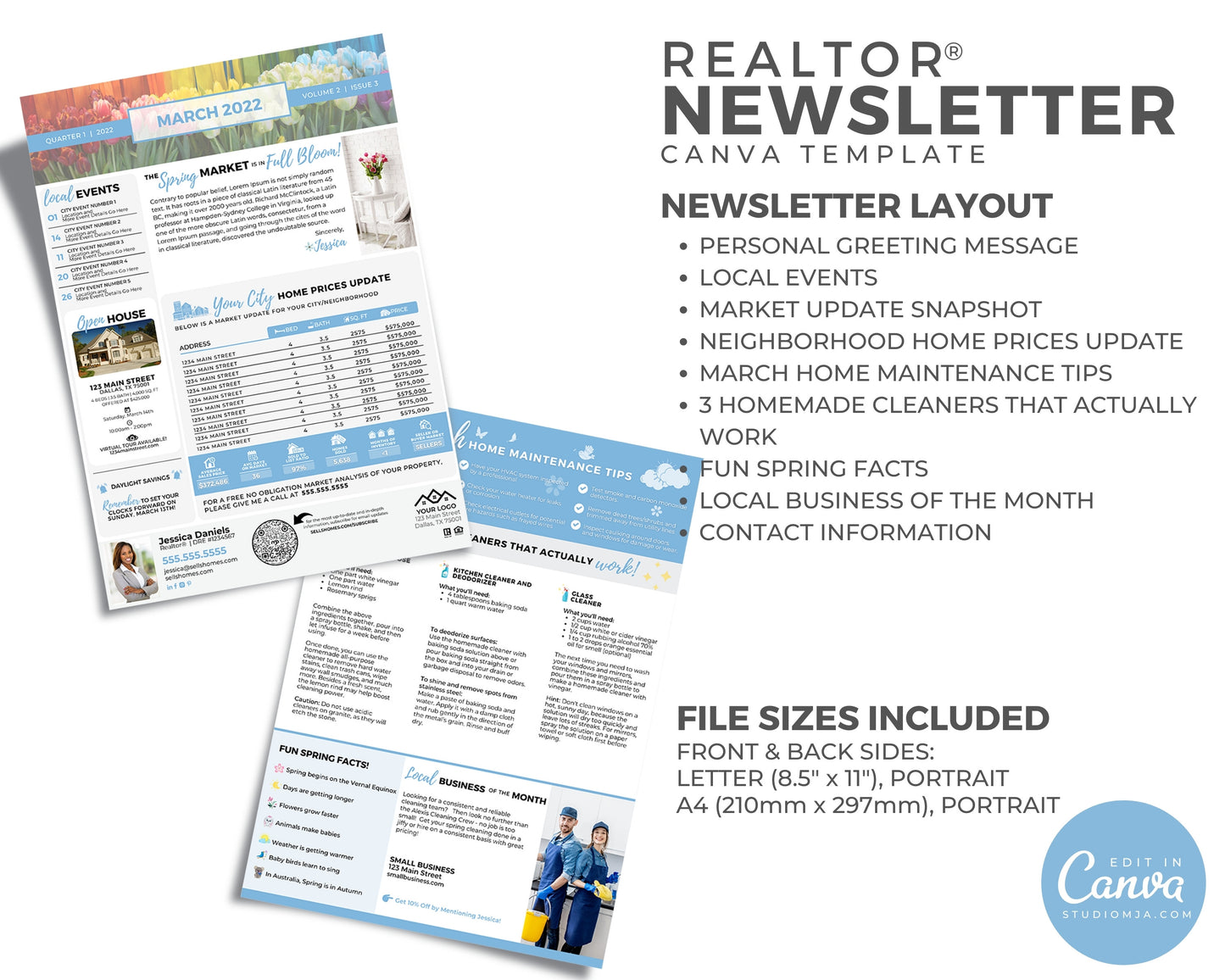 Realtor Newsletter Template | March 2022