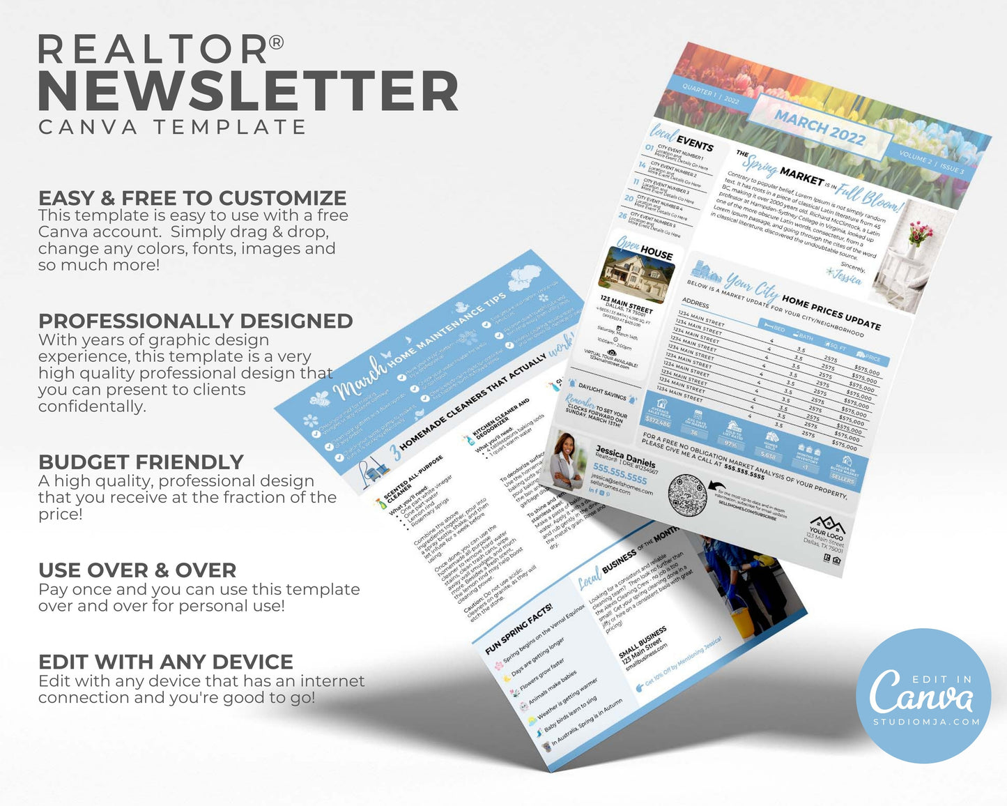 Realtor Newsletter Template | March 2022