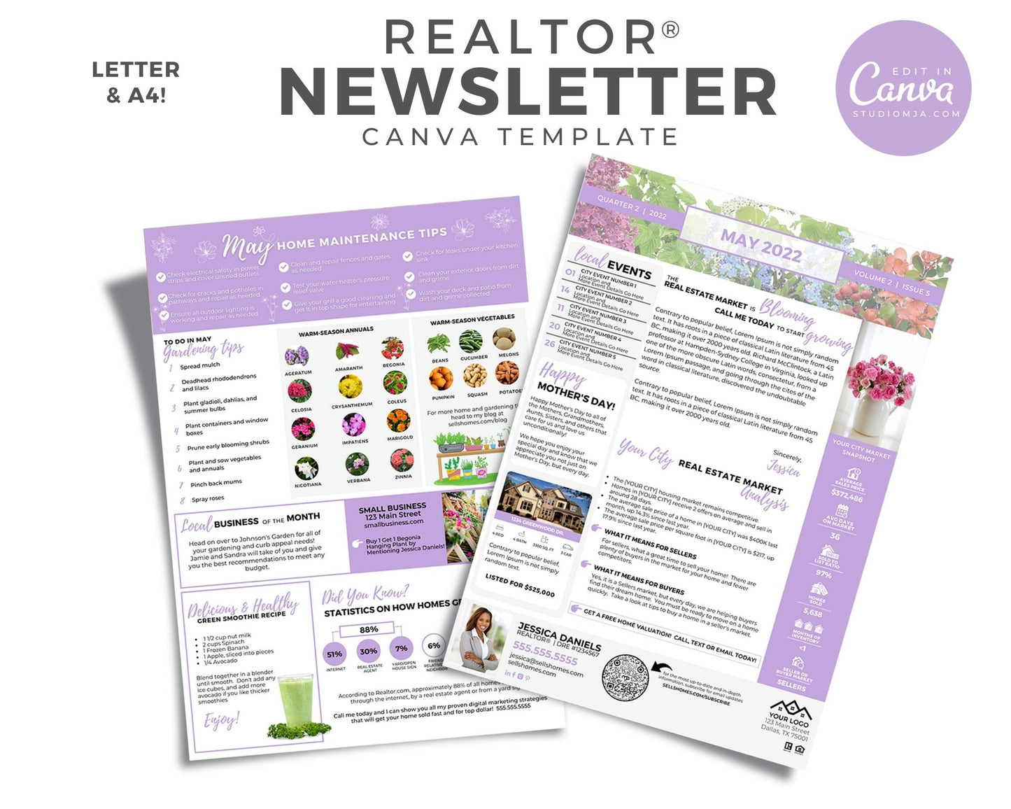 Realtor Newsletter Template | May 2022