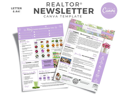 Realtor Newsletter Template | May 2022