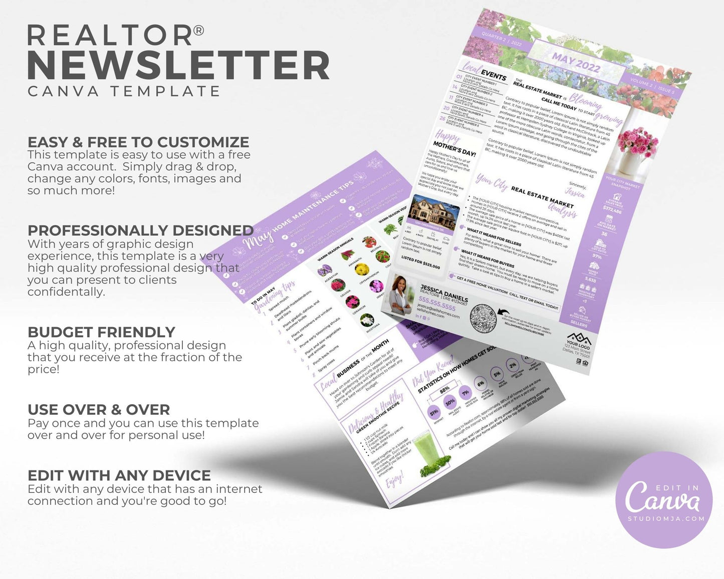 Realtor Newsletter Template | May 2022
