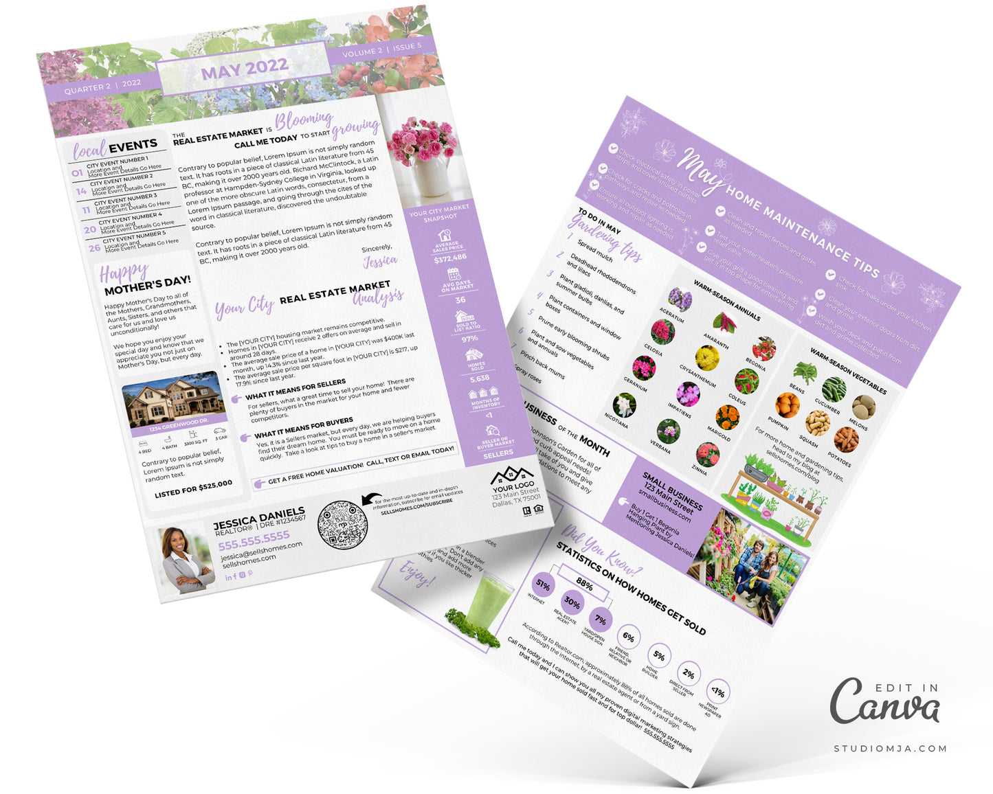 Realtor Newsletter Template | May 2022