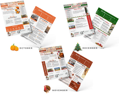 Realtor Newsletter Template - 4th Quarter Bundle