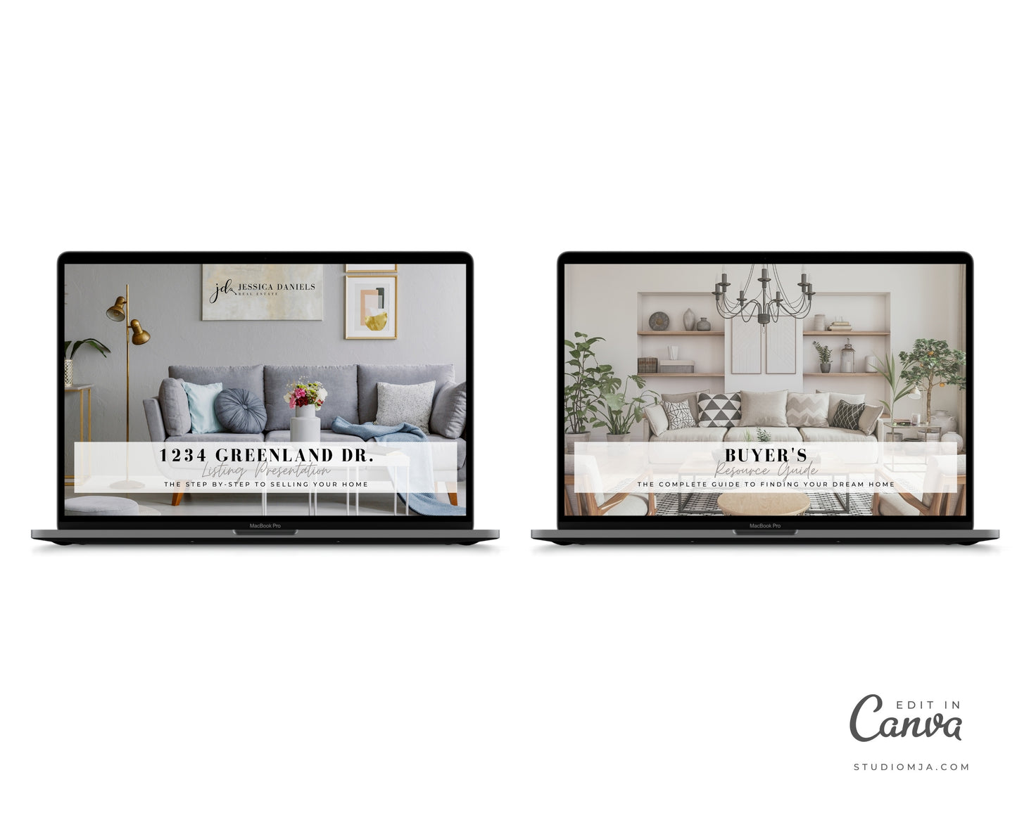 Real Estate Presentation Set Templates