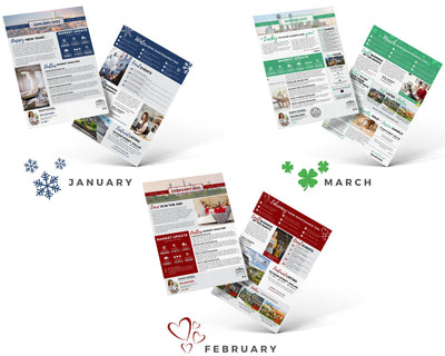 Realtor Newsletter Template - 1st Quarter Bundle