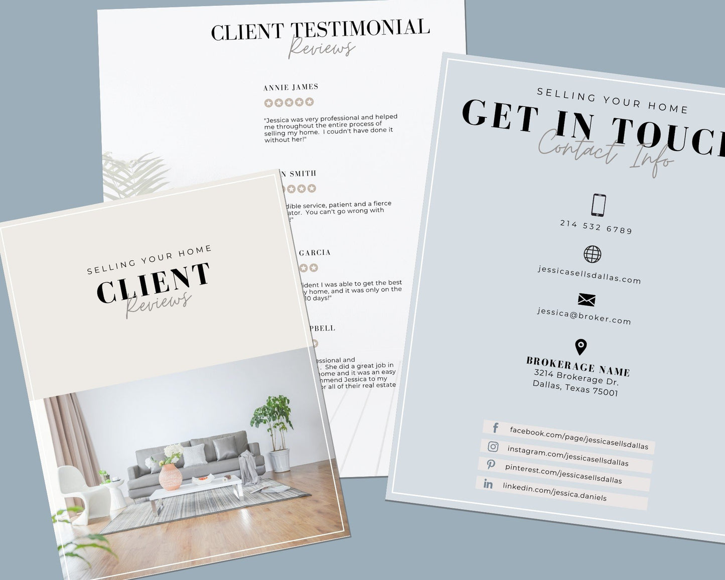 Seller Guide | Real Estate Template