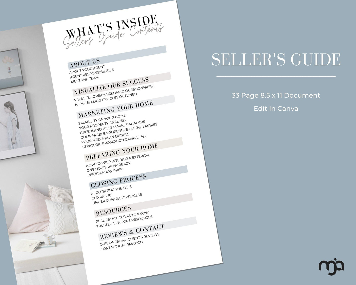 Seller Guide | Real Estate Template
