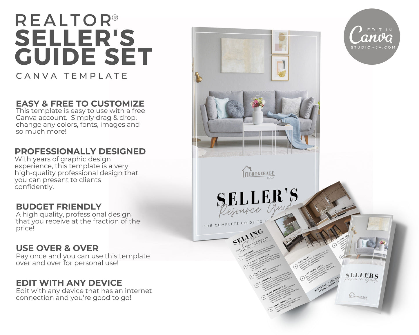 Seller Guide Set | Real Estate Template