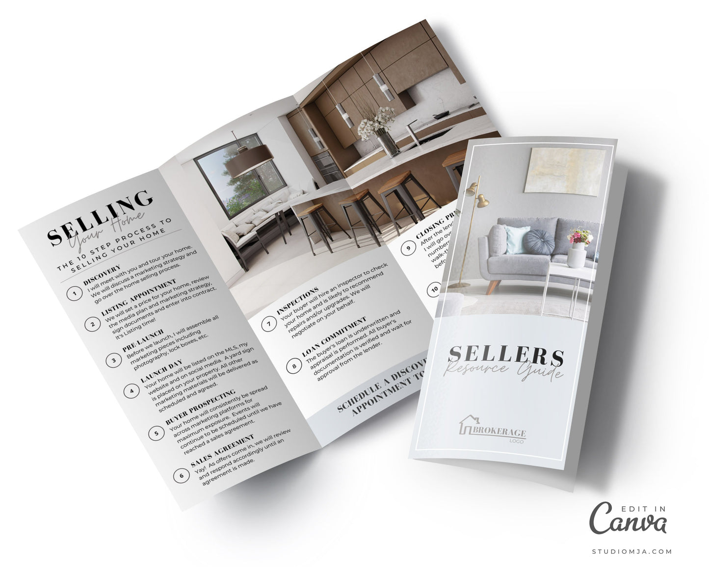 Real Estate Buyer and Seller Guide Brochure BUNDLE | Real Estate Template