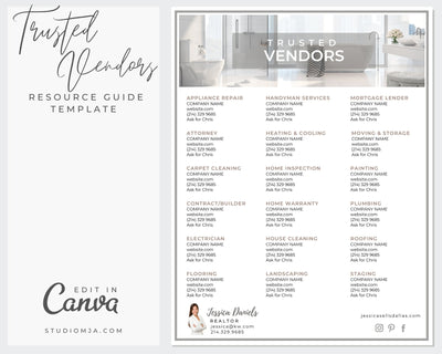 The Tenderwin Vendor List | Real Estate Template