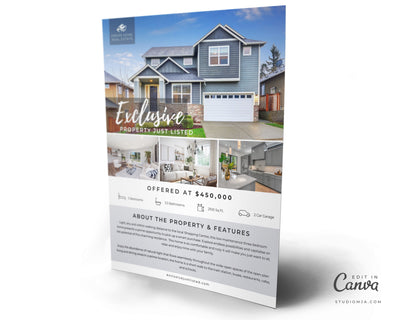 The Campion | Real Estate Flyer Template