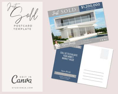 The Corbusien | Real Estate Postcard Template